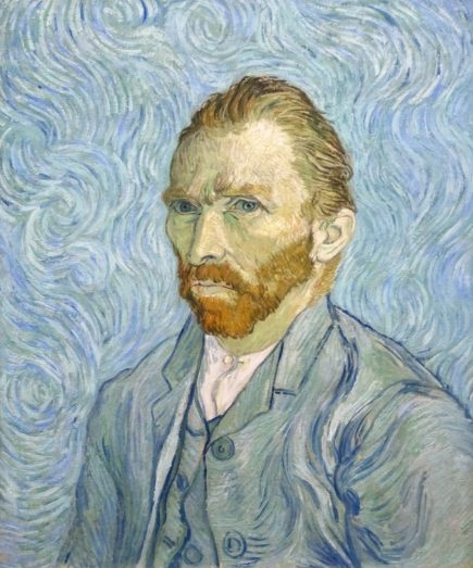 Self Portrait Van Gogh September 1889